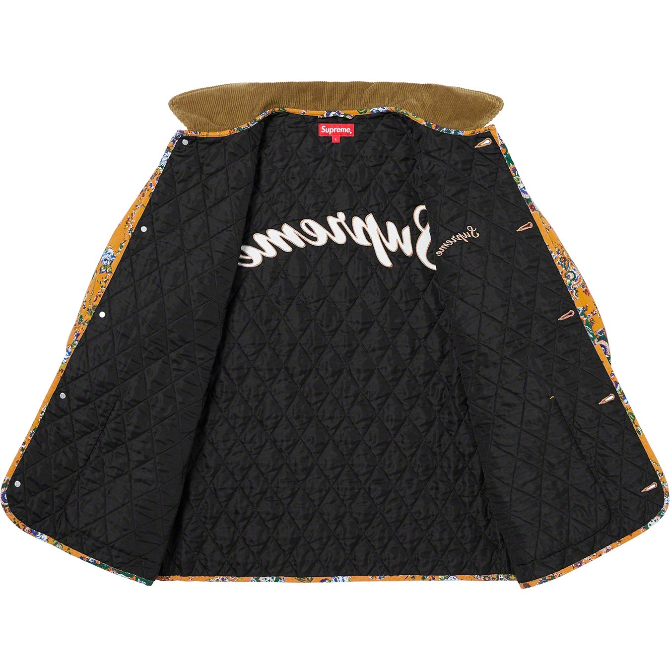 Quilted Paisley Jacket view 16